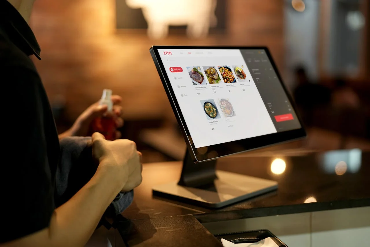 Touchscreen point of sale system for restaurants and SMEs in Kenya